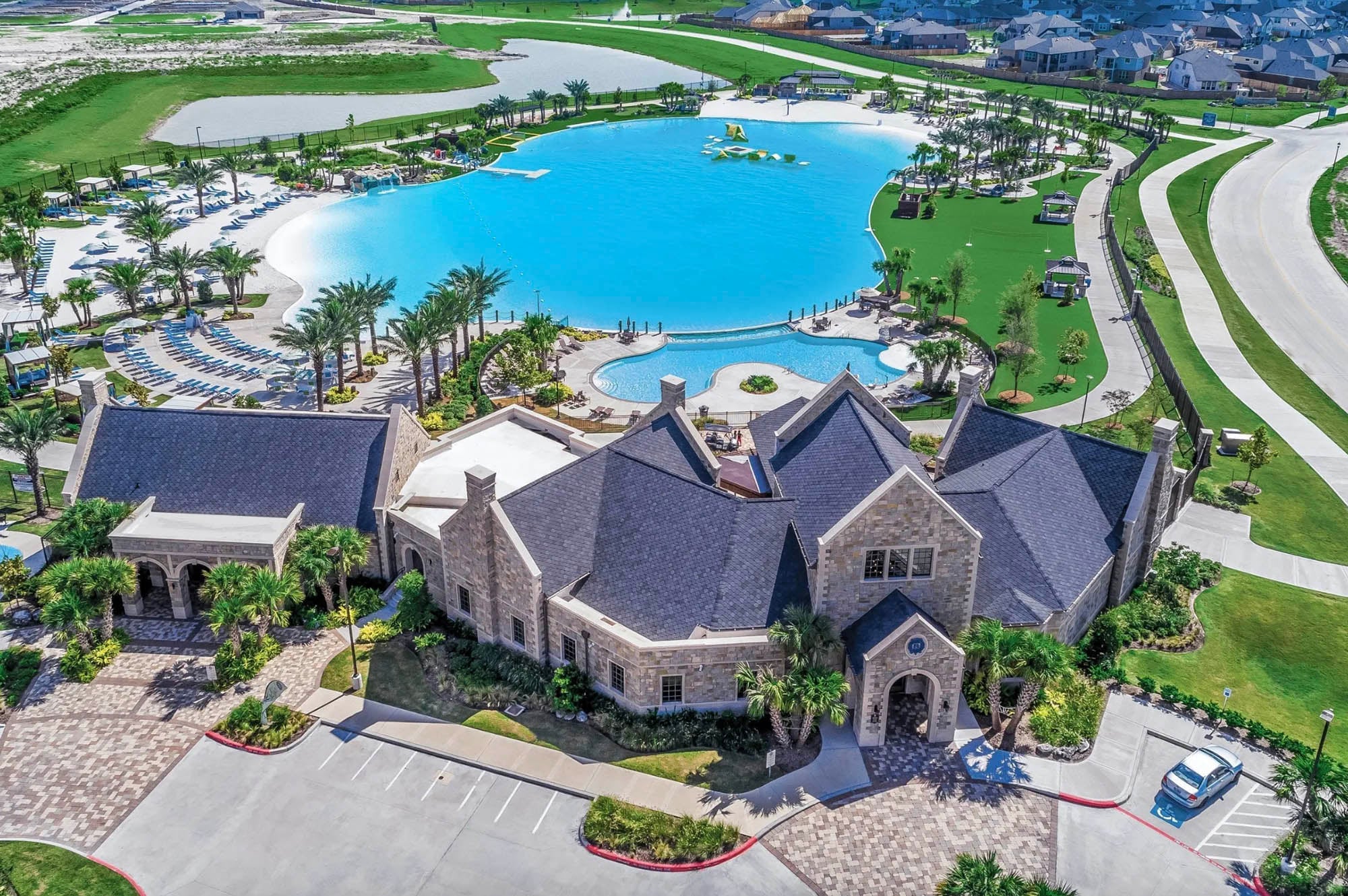 Houston Residential Land Portfolio, Balmoral Clubhouse and Crystal Lagoon - Houston, TX