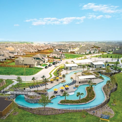 Lazy river in a Starwood Capital community