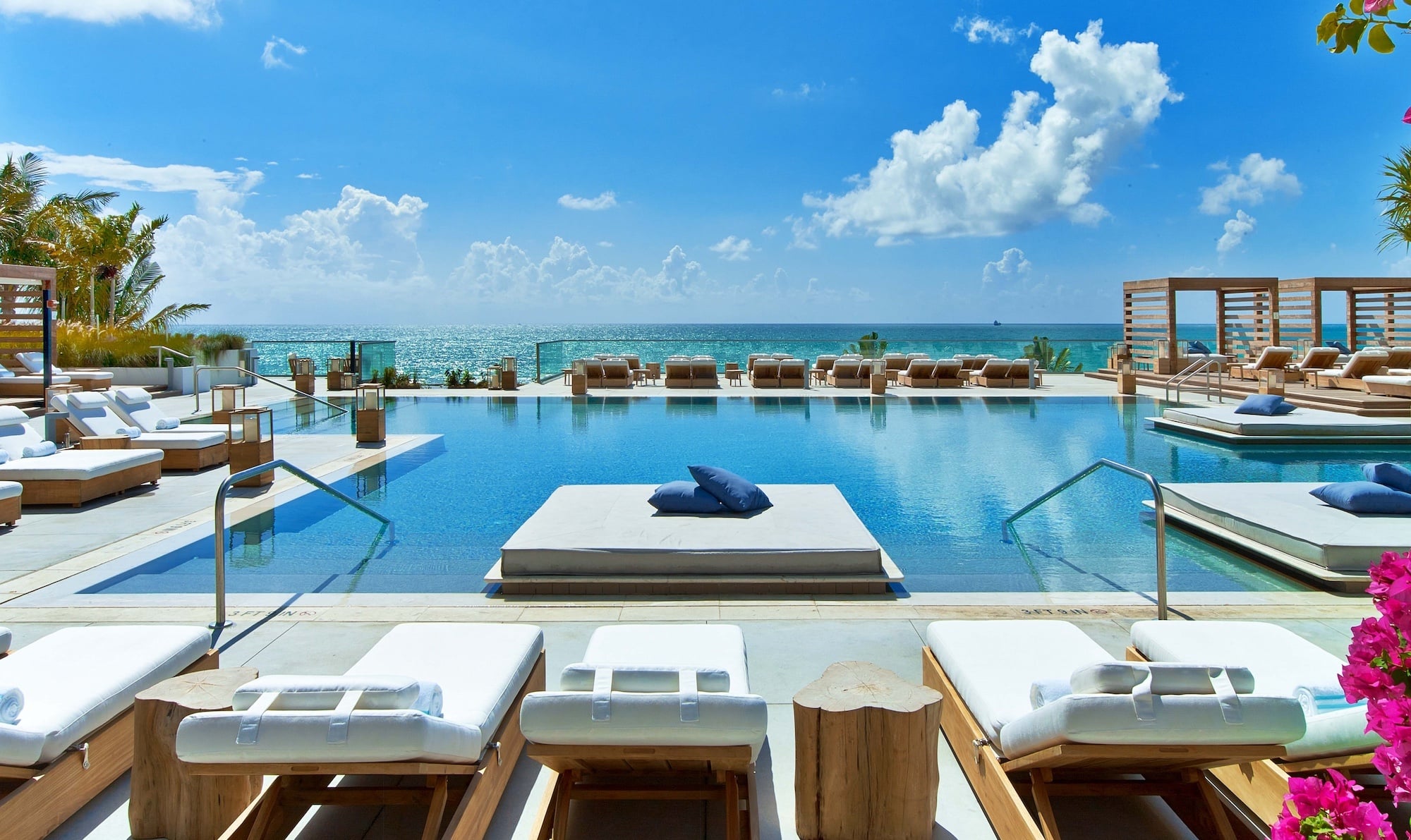 1 Hotel South Beach pool in Miami Beach, FL