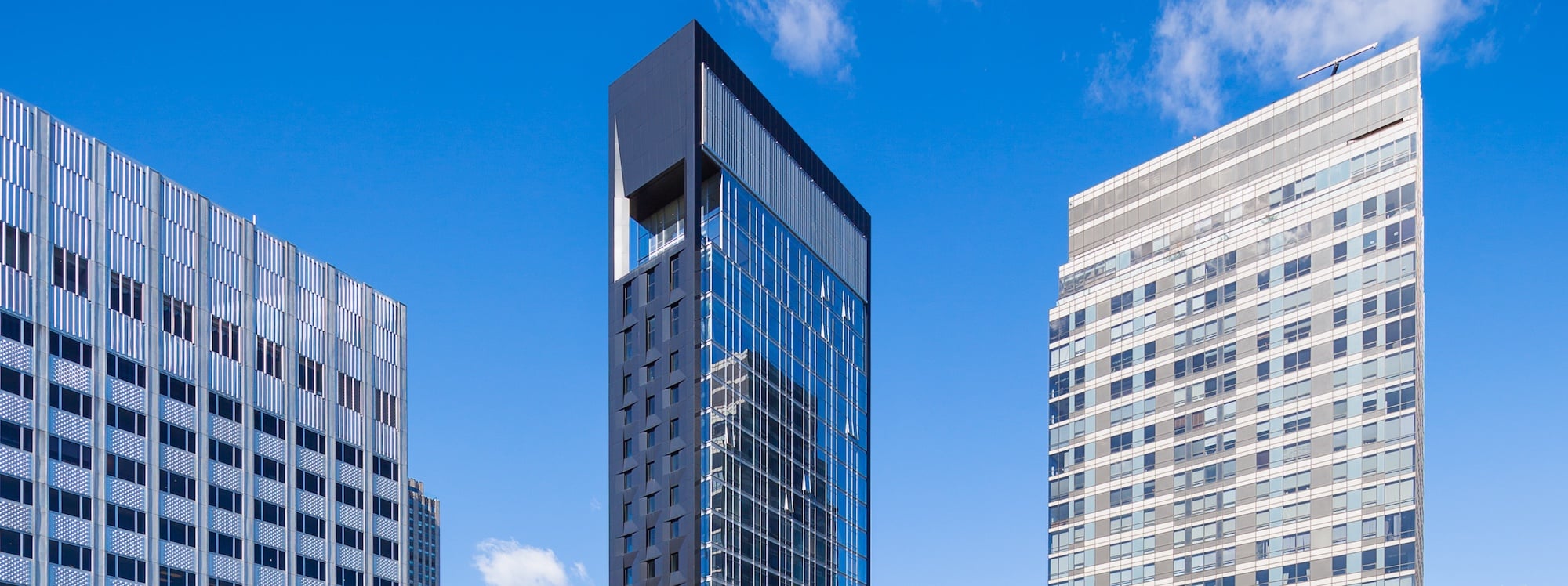 Baccarat Hotel & Residences New York in clear sky