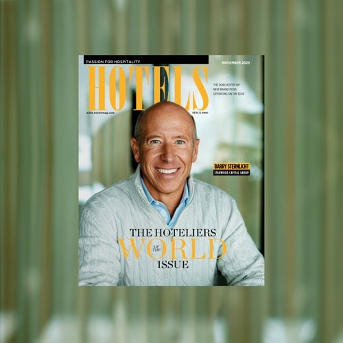 Barry Sternlicht from HOTELS Magazine